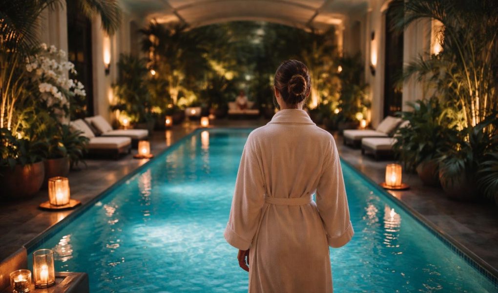 spa-piscine-plantes-peignoir