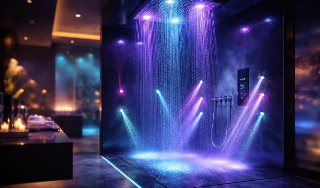 salle-bain-moderne-douche-led