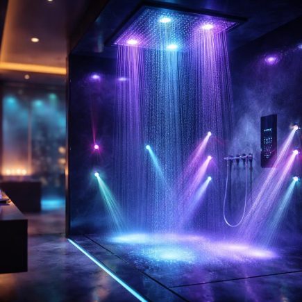 salle-bain-moderne-douche-led
