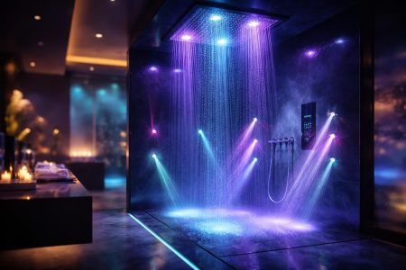 salle-bain-moderne-douche-led