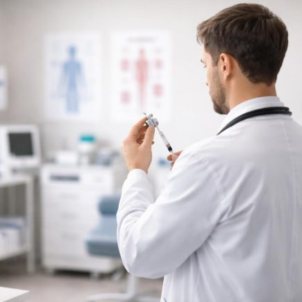 medecin-seringue-cabinet-medical-moderne