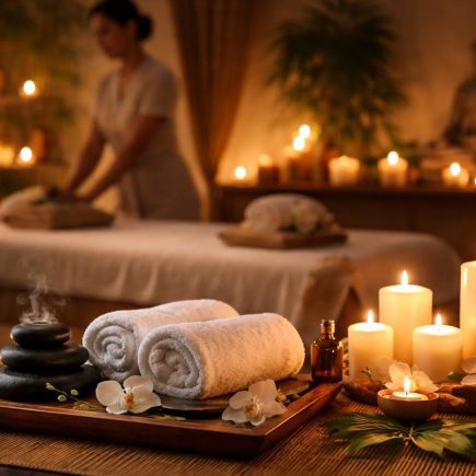 salon-massage-zen-bougies-pierres-chaudes