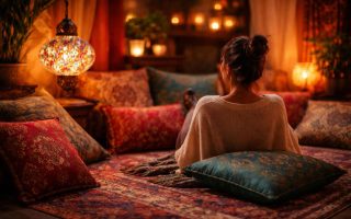 interieur-oriental-tapis-lampe-coussins