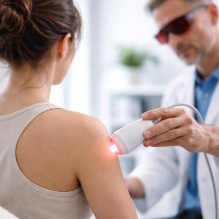 personne-traitement-laser-cabinet-medical