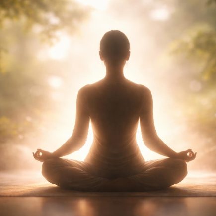 silhouette-meditation-lueur-apaisante-serenite